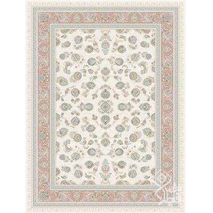 فرش طرح ملیسا کرم 1500 شانه قیطران