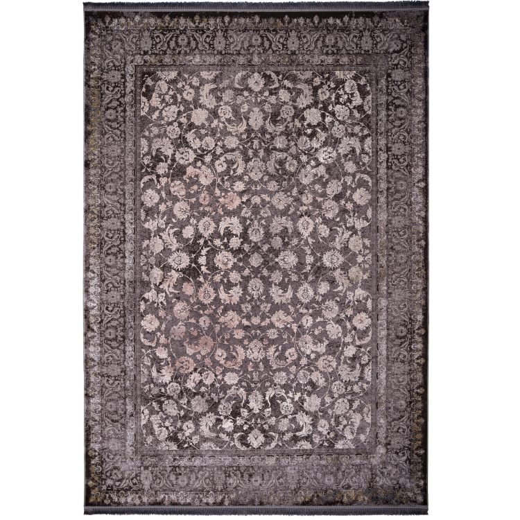 فرش وینتیج کد 1008 دودی 1200 شانه ایده آل