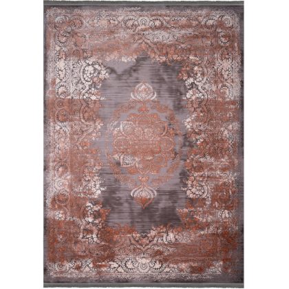 فرش وینتیج کد 1037 دودی 1200 شانه ایده آل