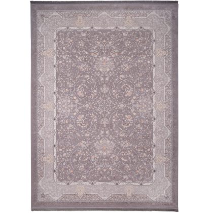 فرش طرح روناک نقره ای 1200 شانه