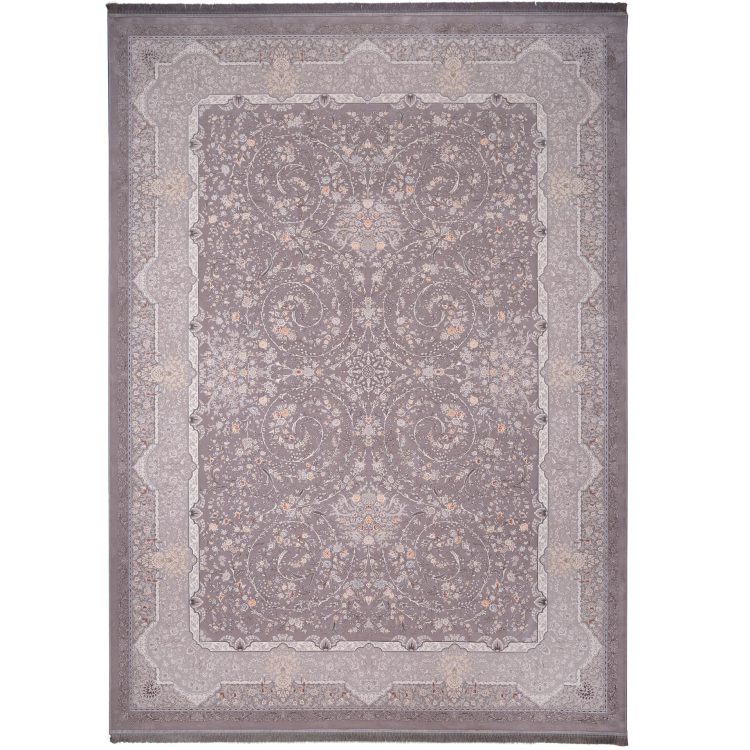 فرش طرح روناک نقره ای 1200 شانه