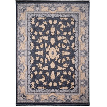 فرش طرح یاس دودی 1200 شانه