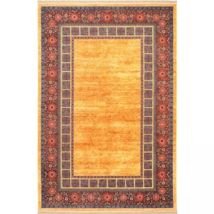 فرش هلنا 809005 تمام رنگ معادل 77 رج دستبافت