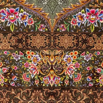 فرش 1500 شانه طرح دستباف 20012154 سدری