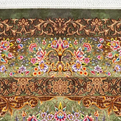 فرش 1500 شانه طرح دستباف 20012154 سدری