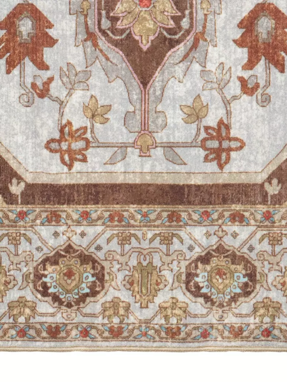 فرش سنتی کد 100343 کرم 1000 شانه