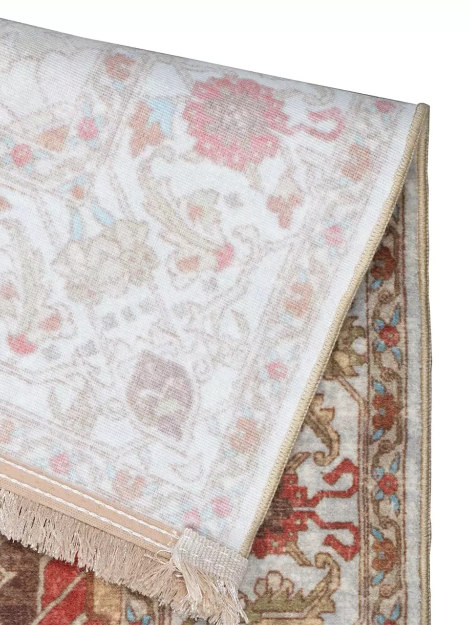 فرش سنتی کد 100343 کرم 1000 شانه