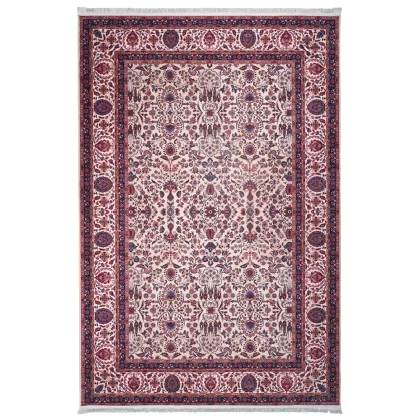 فرش سنتی کد 100363 بژ 1000 شانه