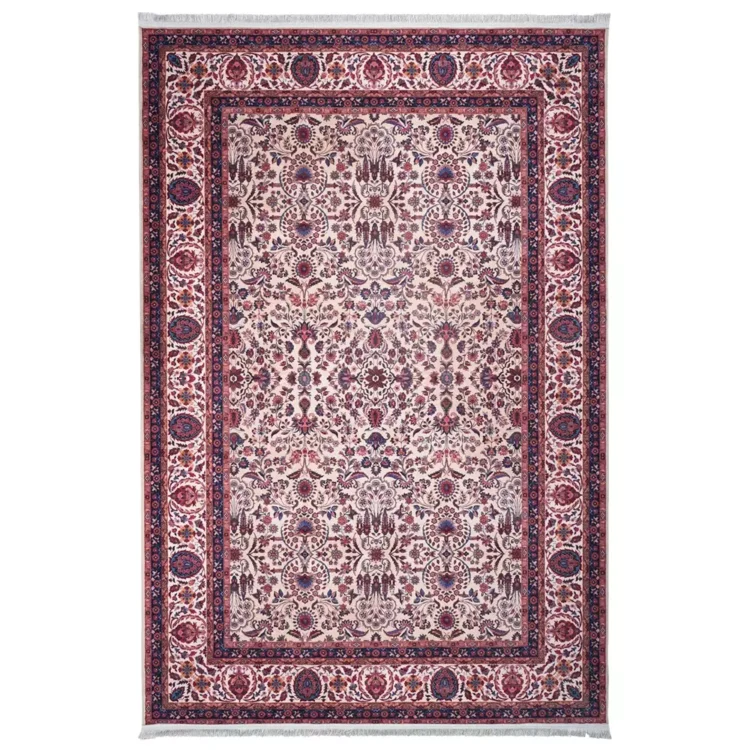 فرش سنتی کد 100363 بژ 1000 شانه