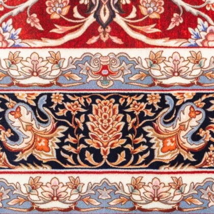 فرش سنتی کد 25CS0130 قرمز 1000 شانه