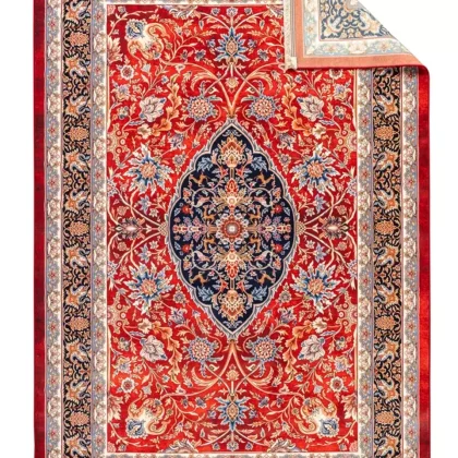 فرش سنتی کد 25CS0130 قرمز 1000 شانه