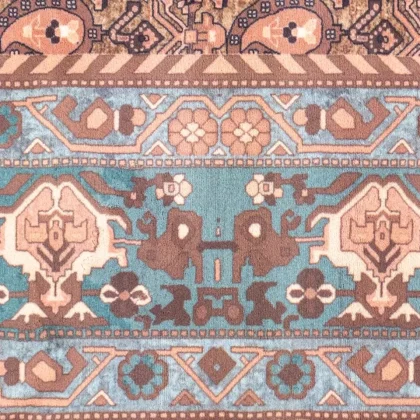 فرش سنتی کد 25CS0160 نسکافه ای 1000 شانه