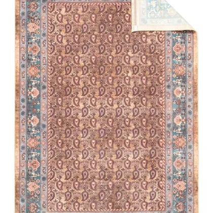 فرش سنتی کد 25CS0160 نسکافه ای 1000 شانه