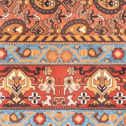 فرش سنتی کد 25CS0160 عنابی 1000 شانه