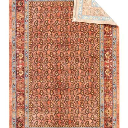 فرش سنتی کد 25CS0160 عنابی 1000 شانه