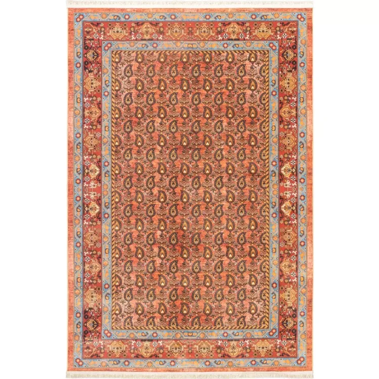 فرش سنتی کد 25CS0160 عنابی 1000 شانه