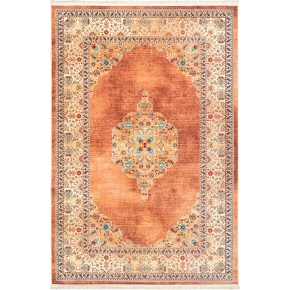 فرش سنتی کد 25CS0170 عنابی 1000 شانه