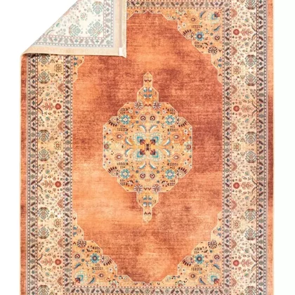 فرش سنتی کد 25CS0170 عنابی 1000 شانه