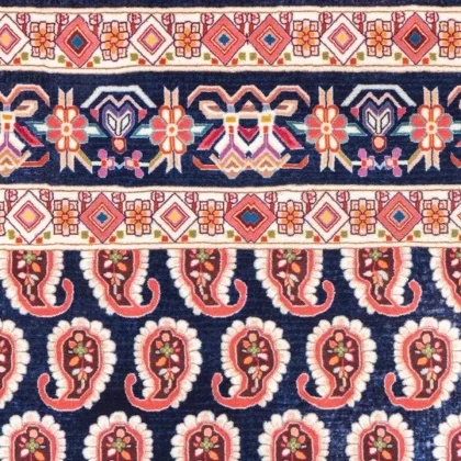 فرش سنتی کد 25CS0180 سرمهای 1000 شانه