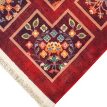 فرش سنتی کد 25CS0210 عنابی 1000 شانه