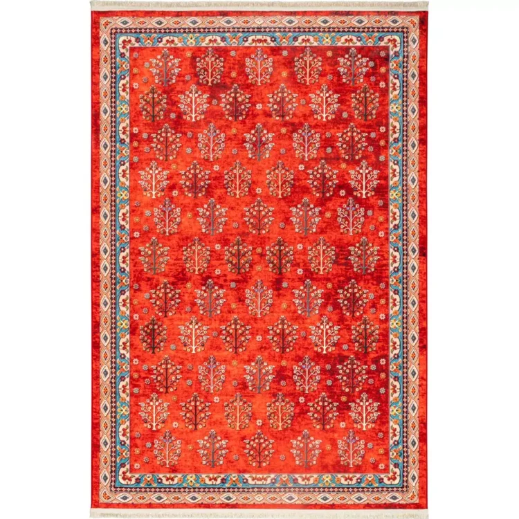 فرش سنتی کد 25CS0230 قرمز 1000 شانه