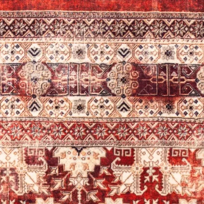 فرش سنتی کد 25CS0240 عنابی 1000 شانه