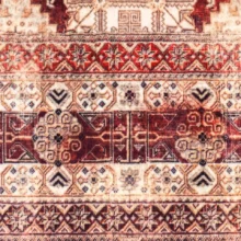 فرش سنتی کد 25CS0240 عنابی 1000 شانه