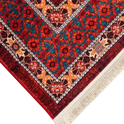 فرش سنتی کد 25CS0250 عنابی 1000 شانه