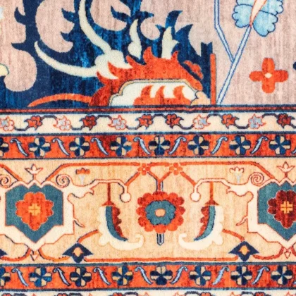 فرش سنتی کد 25CS0260 طوسی 1000 شانه