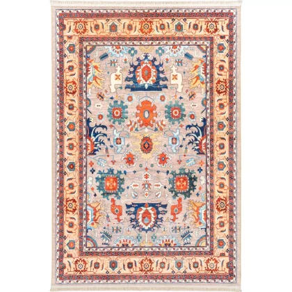 فرش سنتی کد 25CS0260 طوسی 1000 شانه