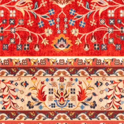 فرش سنتی کد 25CS0270 زرشکی 1000 شانه