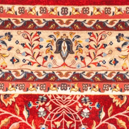 فرش سنتی کد 25CS0270 زرشکی 1000 شانه