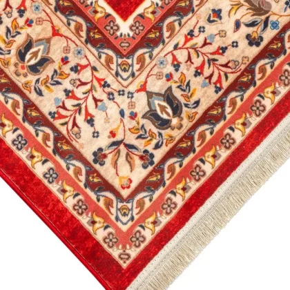 فرش سنتی کد 25CS0270 زرشکی 1000 شانه