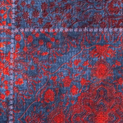 فرش سنتی کد 25PP0000 سرمه ای 700 شانه