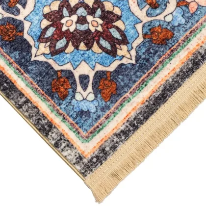 فرش سنتی کد 900406 خاکستری 1000 شانه