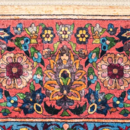 فرش سنتی کد 900408 کرم 1000 شانه