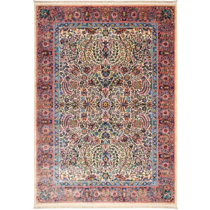 فرش سنتی کد 900406 خاکستری 1000 شانه