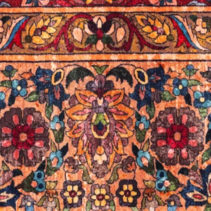 فرش سنتی کد 900409 زرشکی 1000 شانه