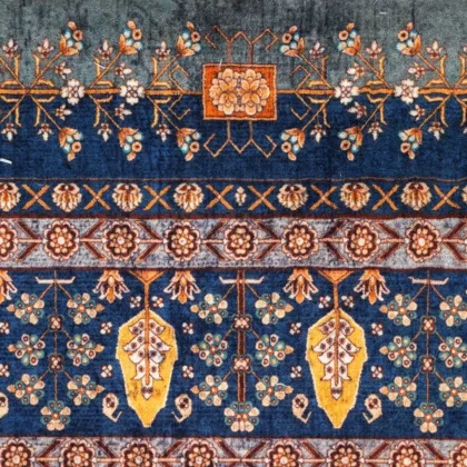 فرش سنتی کد 901402 آبی 1000 شانه