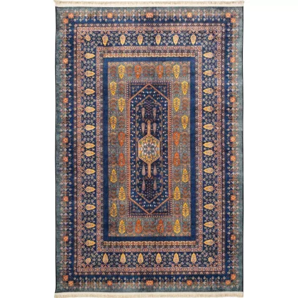 فرش سنتی کد 901402 آبی 1000 شانه