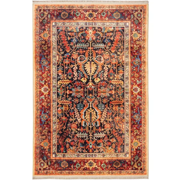 فرش سنتی کد 901405 تمام رنگ 1000 شانه