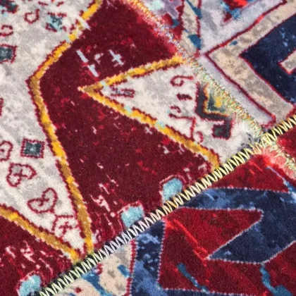 فرش سنتی گرد کد GB11033 تمام رنگ 700 شانه