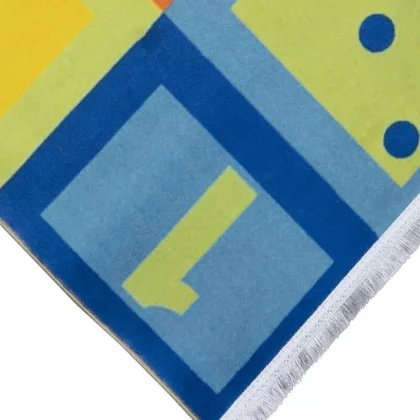 فرش کودک طرح بازی ریاضی کد 100255