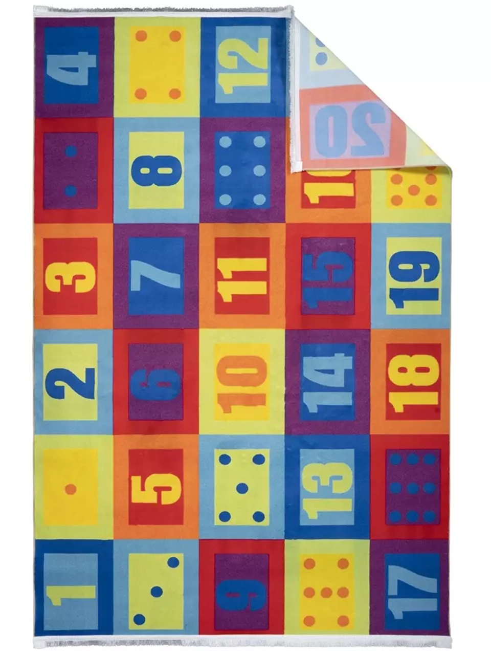 فرش کودک طرح بازی ریاضی کد 100255