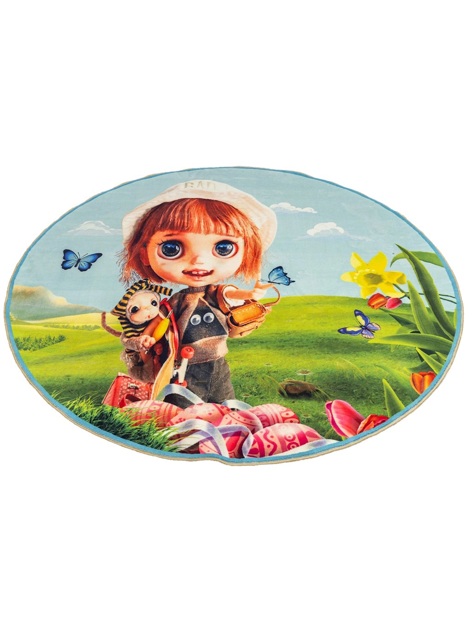 فرش کودک طرح کتی کد 100260