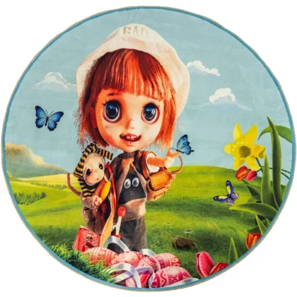 فرش کودک طرح کتی کد 100260