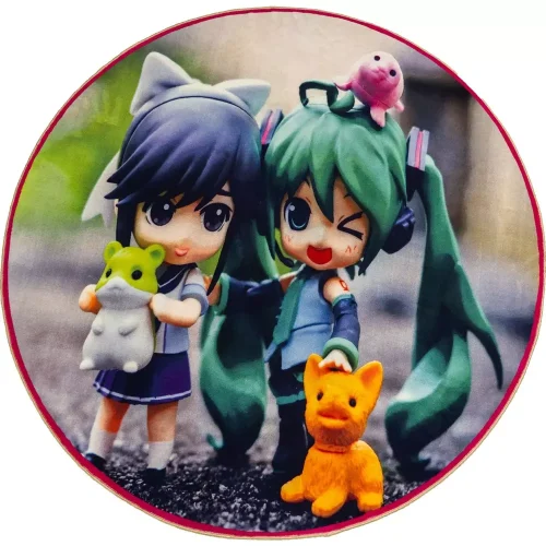 فرش کودک طرح دختران وروجک کد 100261