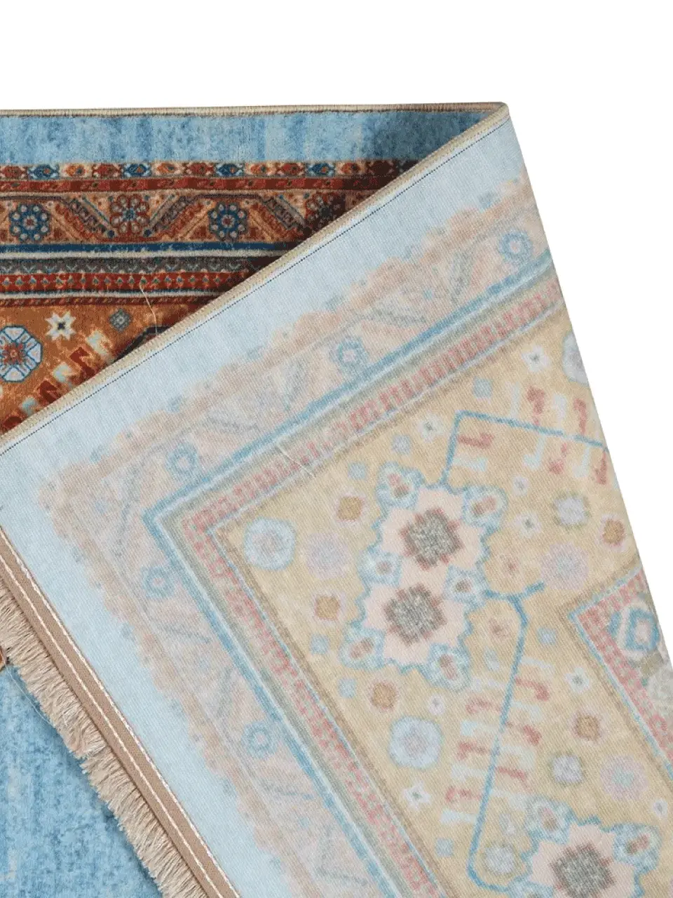 فرش سنتی کد 100336 آبی 1000 شانه