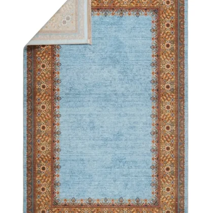 فرش سنتی کد 100336 آبی 1000 شانه