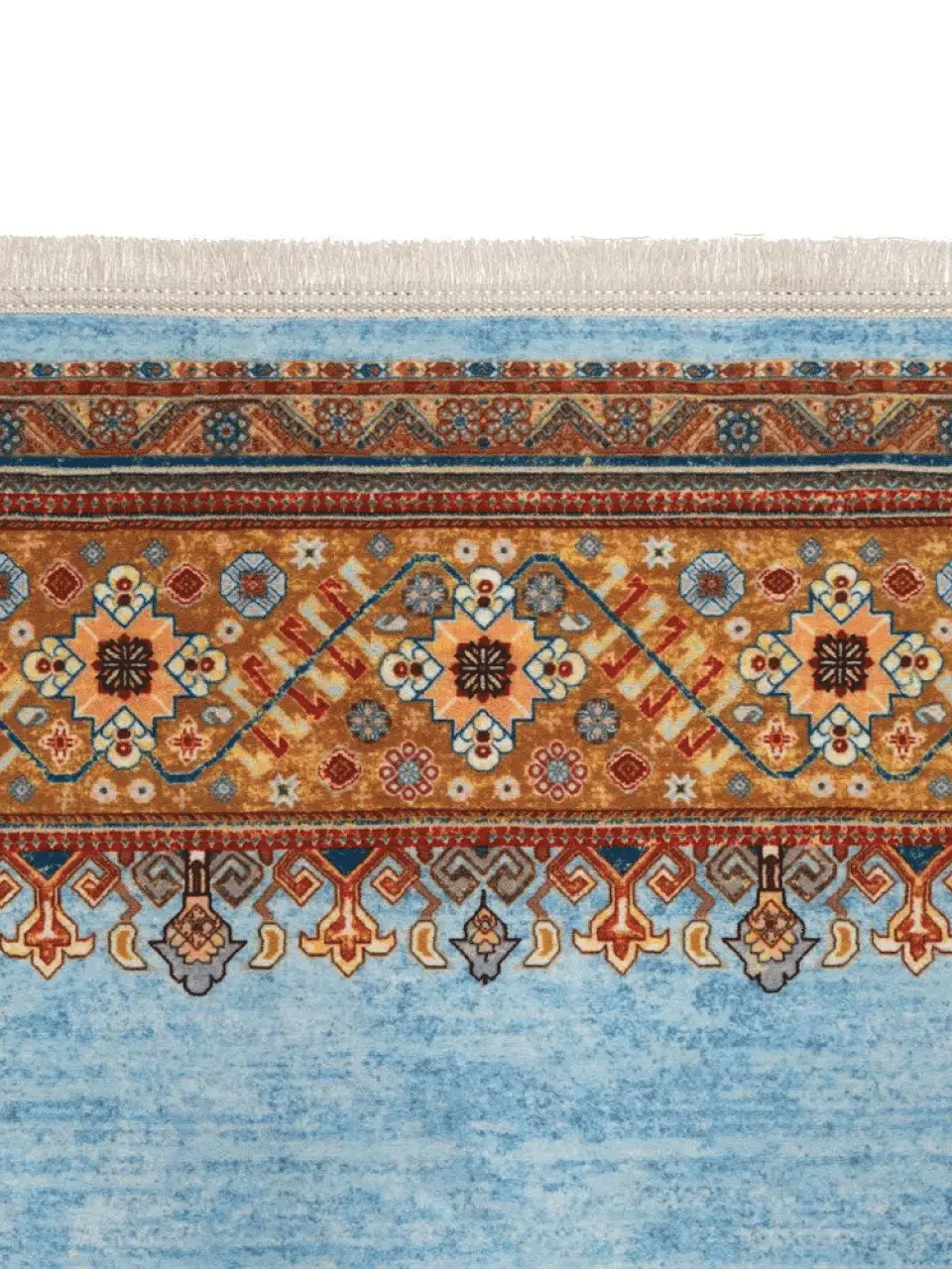 فرش سنتی کد 100336 آبی 1000 شانه